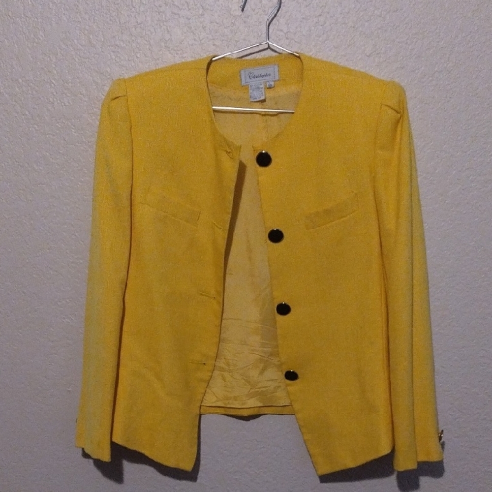 Yellow Blazer
